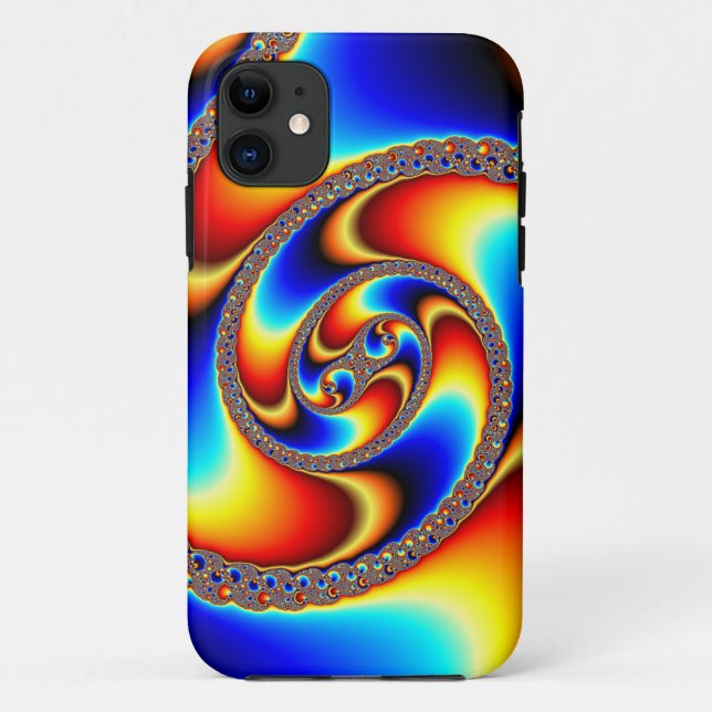 Spiral Galaxy - Fractal Art Case-Mate iPhone Case (Back)
