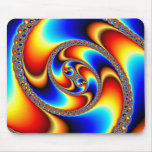 Spiral Galaxy - Fractal Art Mouse Pad