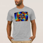 Spiral Galaxy - Fractal Art T-Shirt