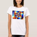 Spiral Galaxy - Fractal Art T-Shirt