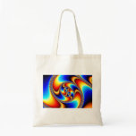 Spiral Galaxy - Fractal Art Tote Bag