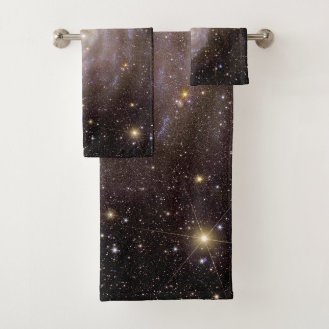 Spiral Galaxy IC 342 Bath Towel Set (Insitu)