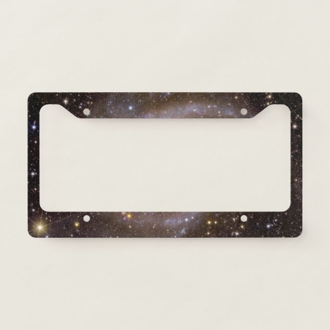 Spiral Galaxy IC 342 License Plate Frame (Front)