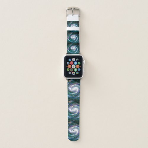 Spiral Galaxy in Space Apple Watch Band