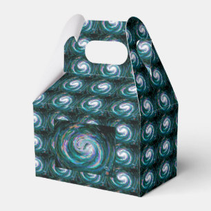 Spiral Galaxy in Space Favor Boxes