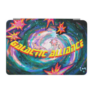 Spiral Galaxy in Space Galactic Alliance iPad Mini Cover