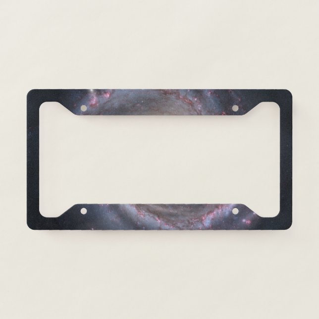 Spiral Galaxy License Plate Frame (Front)