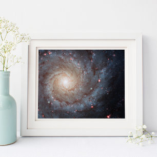 Spiral Galaxy M74 10x8 Poster