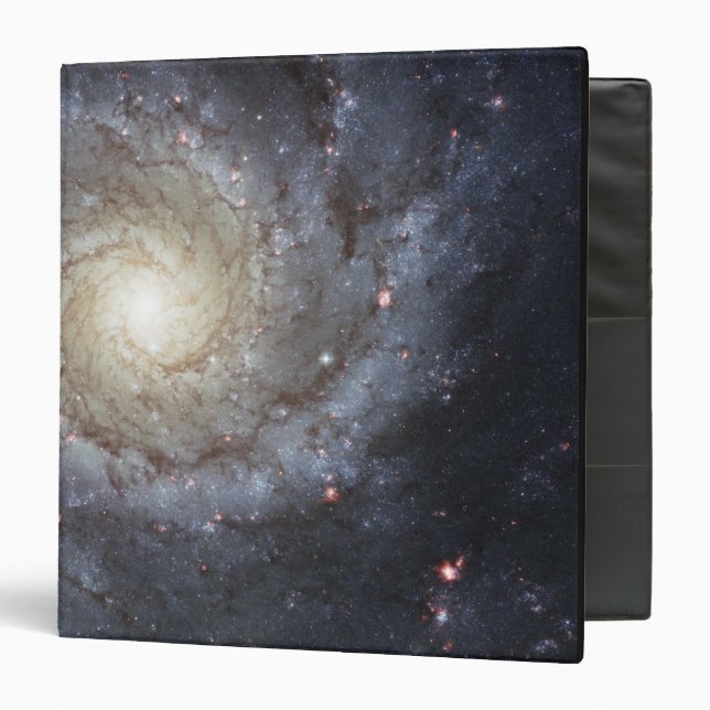 Spiral galaxy M74 3 Ring Binder (Front/Inside)