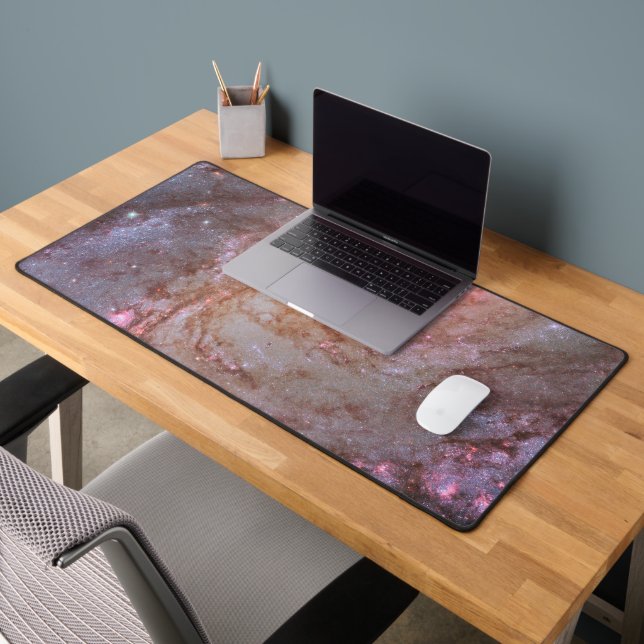 Spiral Galaxy M83, Ablaze With Star Formation. Desk Mat (Office 2)