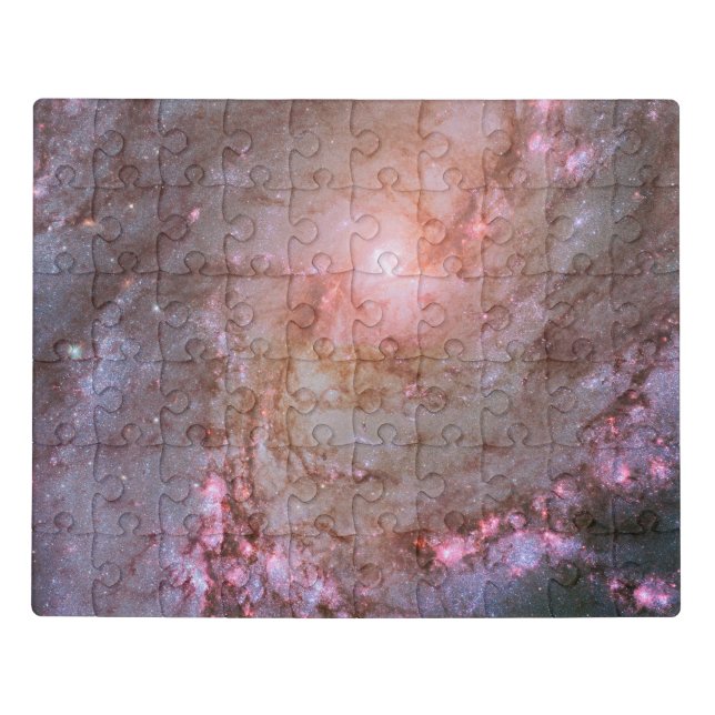 Spiral Galaxy M83, Ablaze With Star Formation. Jigsaw Puzzle (Puzzle Horizontal)