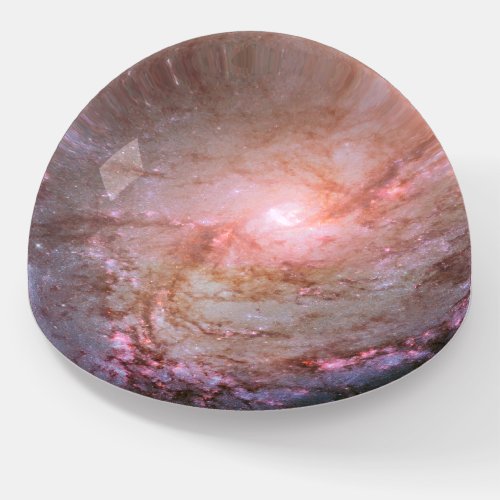 Spiral Galaxy M83 Ablaze With Star Formation Paperweight