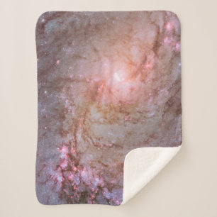 Spiral Galaxy M83, Ablaze With Star Formation. Sherpa Blanket