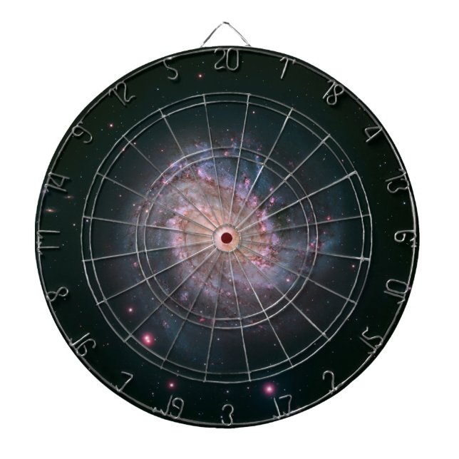 Spiral Galaxy M83 (NASA) Dart Board (Front)
