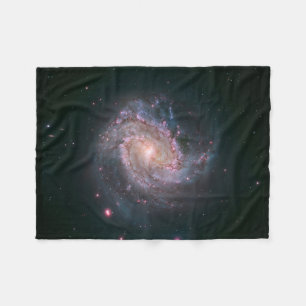 Spiral Galaxy M83 (NASA) Fleece Blanket