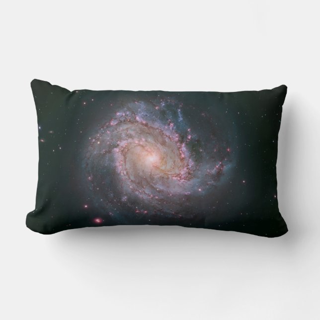 Spiral Galaxy M83 (NASA) Lumbar Pillow (Front)