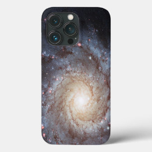 Spiral Galaxy Messier 74 (M74) NGC 628 Hubble iPhone 13 Pro Case