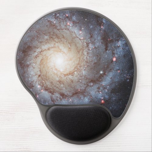 Spiral Galaxy Messier 74 M74  NGC 628  Hubble Gel Mouse Pad
