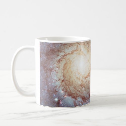 Spiral Galaxy Messier 74 White Mug