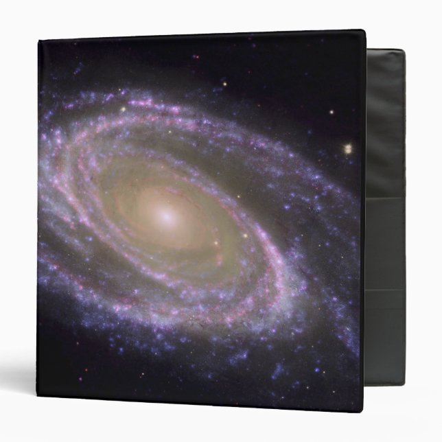 Spiral galaxy Messier 81 Binder (Front/Inside)
