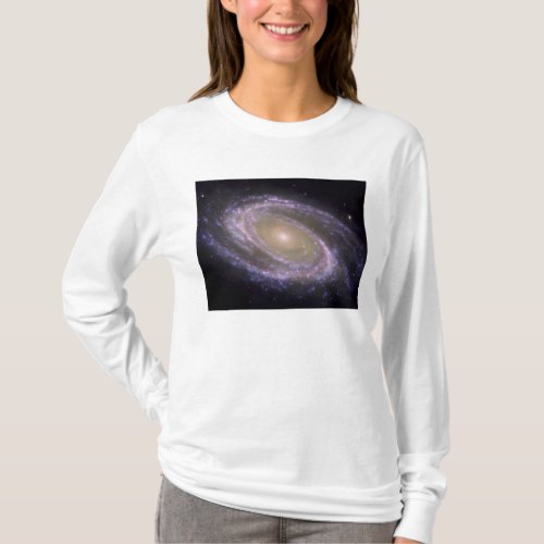 Spiral galaxy Messier 81 T_Shirt