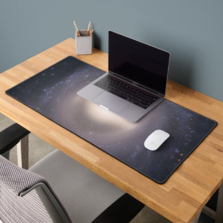 Spiral Galaxy Ngc 1015. Desk Mat