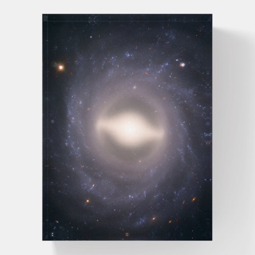 Spiral Galaxy Ngc 1015 Paperweight