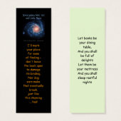 Spiral galaxy NGC 1232 and Little Theta bookmarks (Front & Back)