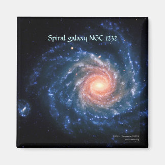Spiral galaxy NGC 1232 Magnet