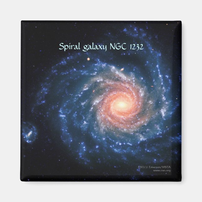 Spiral galaxy NGC 1232 Magnet (Front)