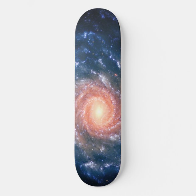 Spiral Galaxy NGC 1232 - Our Breathtaking Universe Skateboard Deck (Front)