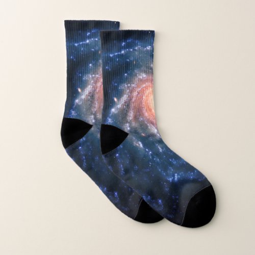 Spiral Galaxy NGC 1232 _ Our Breathtaking Universe Socks