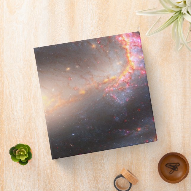 Spiral Galaxy Ngc 1300. 3 Ring Binder (In Situ)