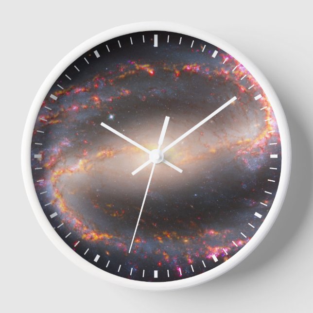 Spiral Galaxy Ngc 1300. Clock (Front)