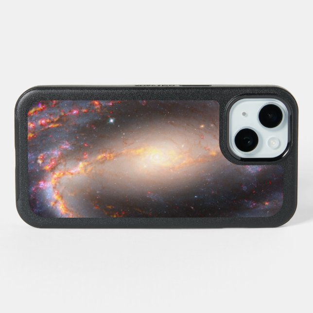 Spiral Galaxy Ngc 1300. iPhone 15 Case (Back Horizontal)
