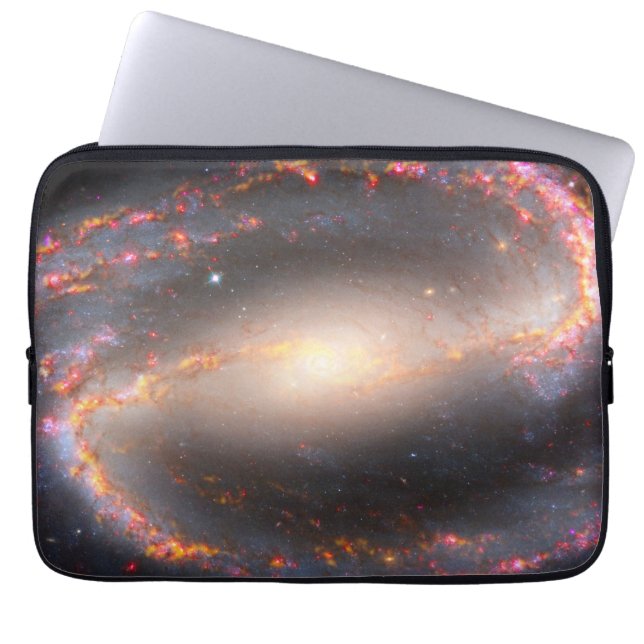 Spiral Galaxy Ngc 1300. Laptop Sleeve (Front)