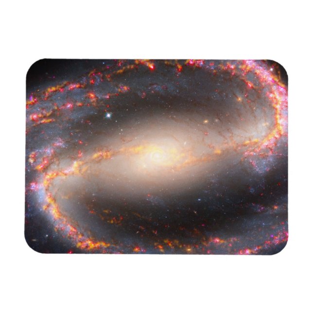 Spiral Galaxy Ngc 1300. Magnet (Horizontal)
