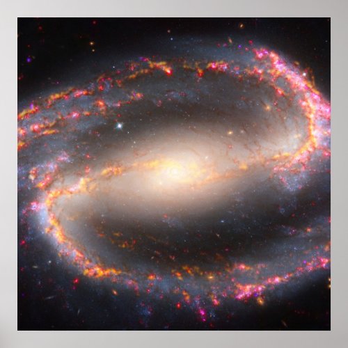 Spiral Galaxy Ngc 1300 Poster