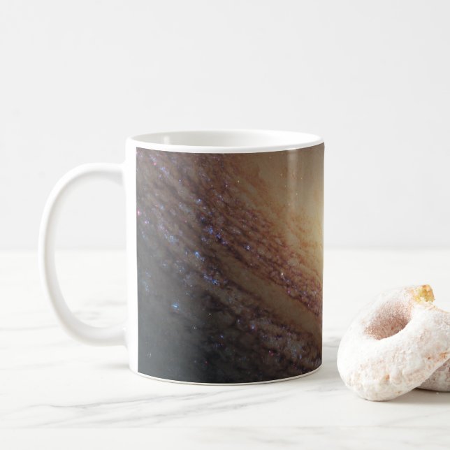 Spiral Galaxy Ngc 2841 Coffee Mug (With Donut)