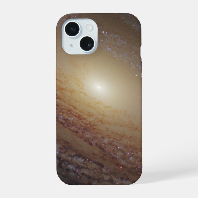 Spiral Galaxy Ngc 2841 iPhone 15 Case (Back)