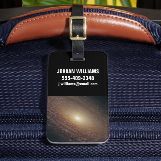Spiral Galaxy Ngc 2841 Luggage Tag (Front Insitu 2)