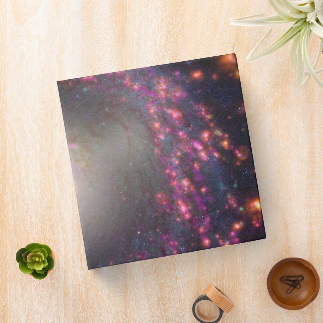 Spiral Galaxy Ngc 3351. 3 Ring Binder (In Situ)