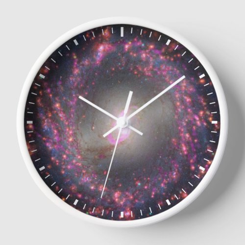 Spiral Galaxy Ngc 3351 Clock