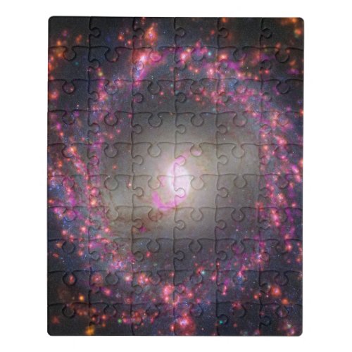 Spiral Galaxy Ngc 3351 Jigsaw Puzzle