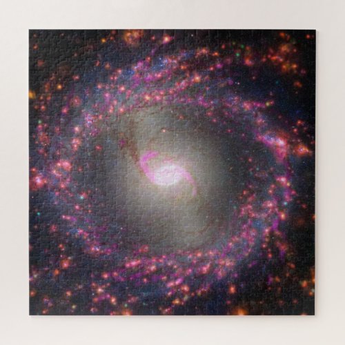 Spiral Galaxy Ngc 3351 Jigsaw Puzzle