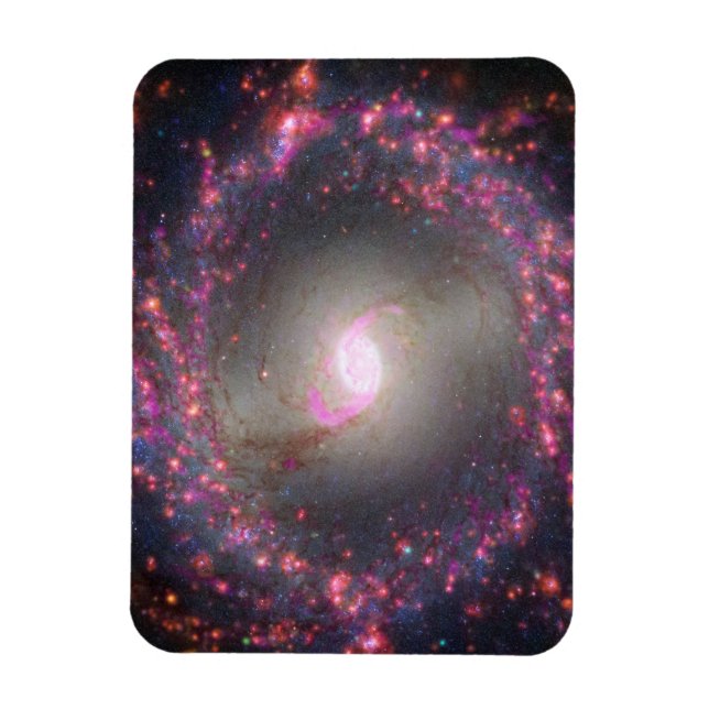 Spiral Galaxy Ngc 3351. Magnet (Vertical)