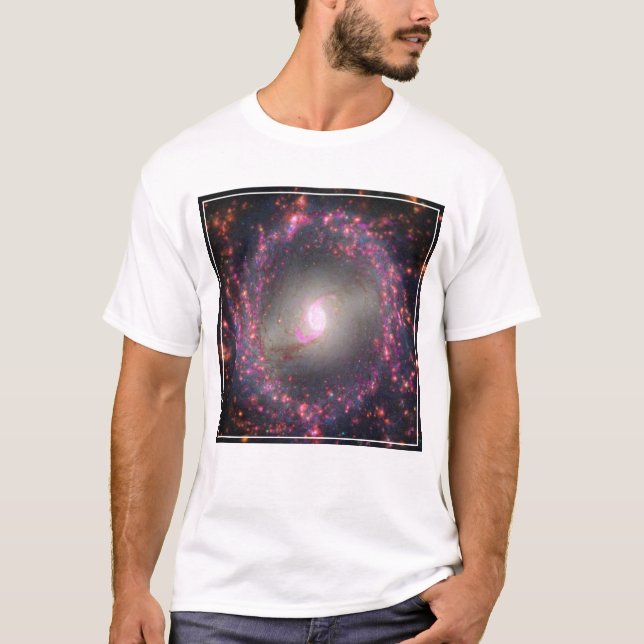Spiral Galaxy Ngc 3351. T-Shirt (Front)