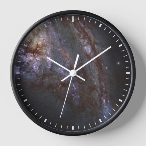 Spiral Galaxy Ngc 3627 Clock