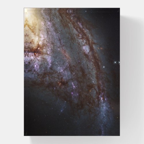 Spiral Galaxy Ngc 3627 Paperweight