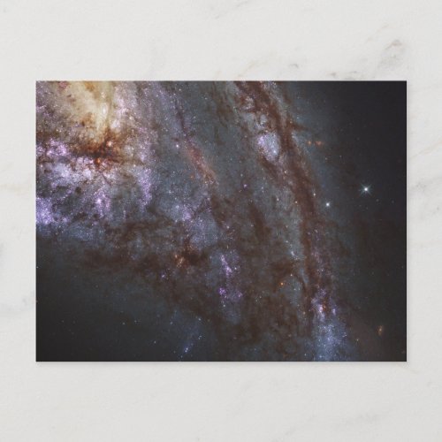 Spiral Galaxy Ngc 3627 Postcard